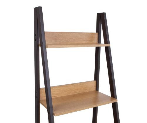 Riiul STEP 52x48xH146,5cm, tamm, melamiinplaat, teras