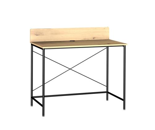 Kirjutuslaud HEDVIG 100x49,5xH102cm, saar/must