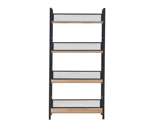 Riiul HECTOR 60x28xH121cm, saar/must