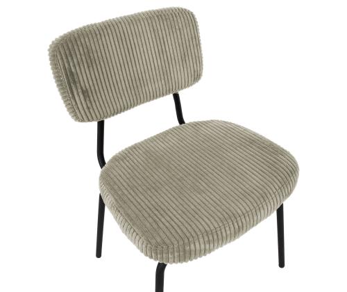 Tool KEIU 46x51xH76cm, helebeež velvet