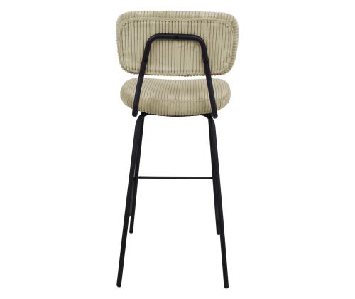 Baaritool KEIU 46x49xH107cm, helebeež velvet