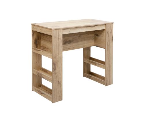 Baarilaud HANNES 110x50xH100cm, rustik melamiin