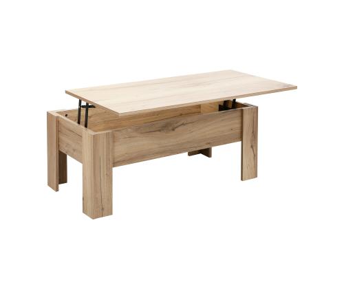 Diivanilaud HANNES 100x50xH42cm, rustik melamiin