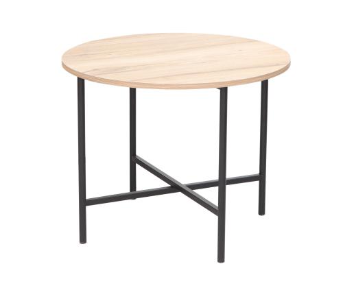 Diivanilaud HANNES 60x60xH48cm, rustik melamiin