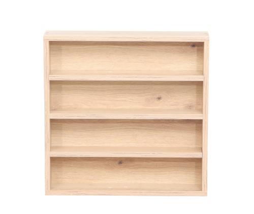 Riiul LESTER 48x10xH47,5cm, hele melamiin