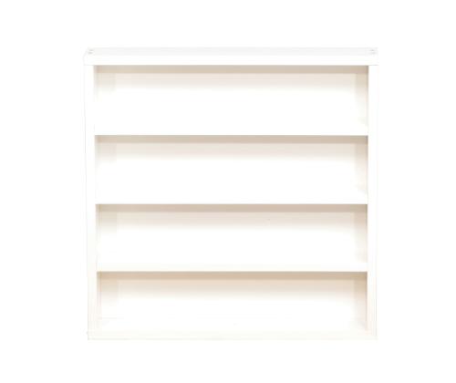 Riiul LESTER 48x10xH47,5cm, valge melamiin