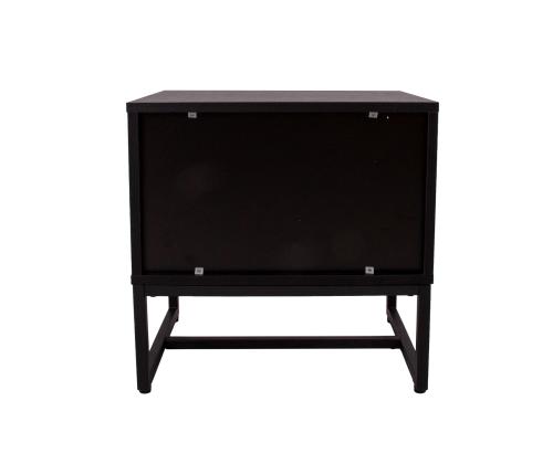 Öökapp AMSTERDAM 50x40xH50cm, tamm/must