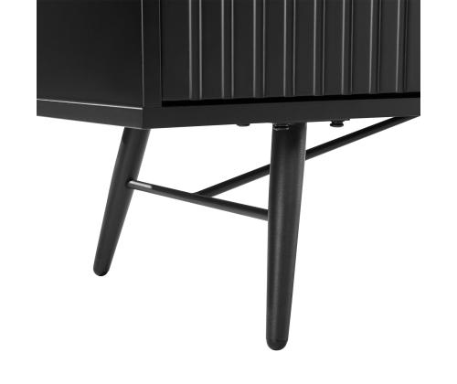 TV laud PIXAR 150x40xH50cm, must