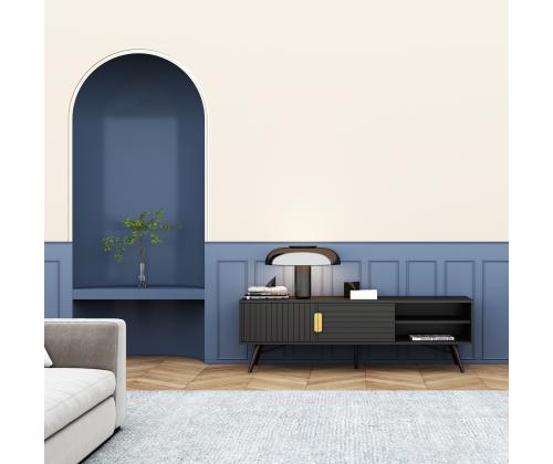 TV laud PIXAR 150x40xH50cm, must