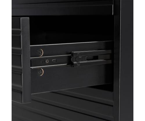 TV laud PIXAR 150x40xH50cm, must