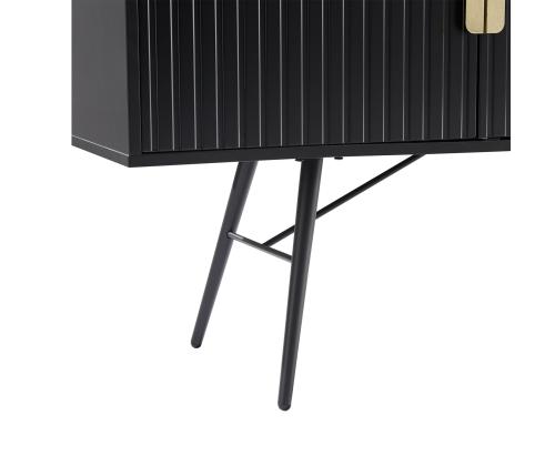 Kummut PIXAR 150x40xH80cm, must