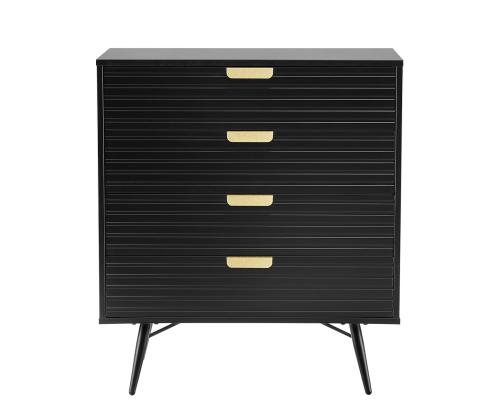 Kummut PIXAR 80x40xH90cm, must