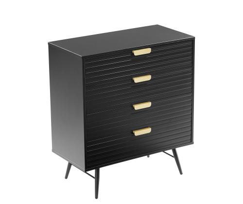 Kummut PIXAR 80x40xH90cm, must