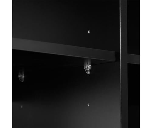 Kummut PIXAR 100x40xH115cm, must