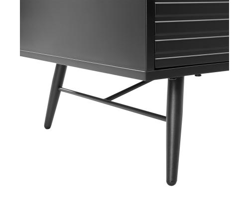 Riidekapp PIXAR 100x56xH175cm, must