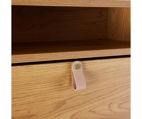 Jalatsikapp AALBORG 55,6x26xH91,5cm, tamm