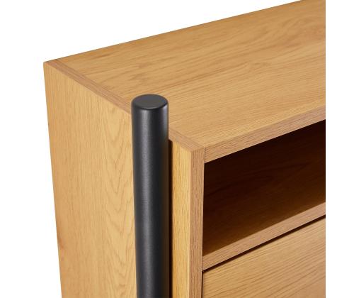 Jalatsikapp AALBORG 55,6x26xH91,5cm, tamm