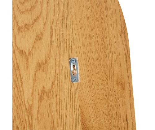 Peegel AALBORG riiuliga 92x15xH93cm, tamm