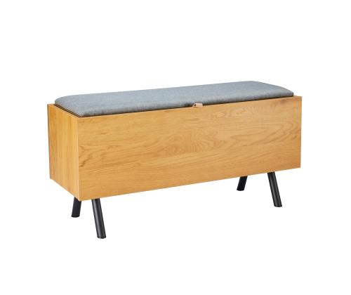 Esikupink AALBORG 90x32xH46cm, tamm