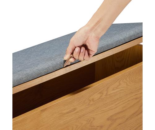 Esikupink AALBORG 90x32xH46cm, tamm