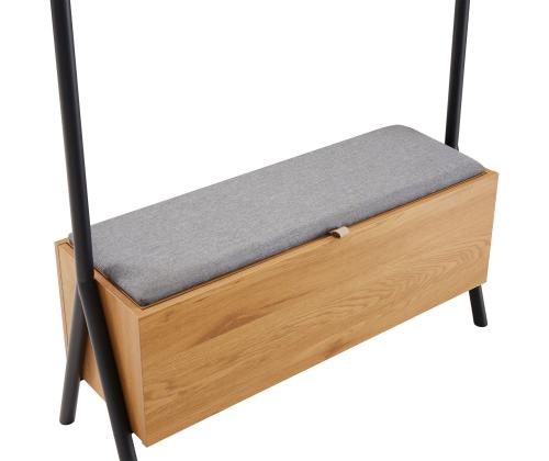 Esikunagi AALBORG pingiga 97x32xH180cm, tamm