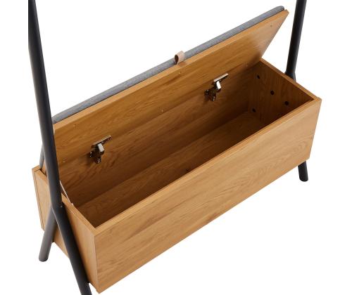 Esikunagi AALBORG pingiga 97x32xH180cm, tamm