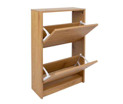 Jalatsikapp AALBORG 49x18xH84cm, tamm