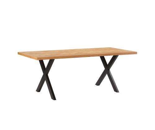 Söögilaud ROWAN 200x90xH75cm, kalasaba tamm