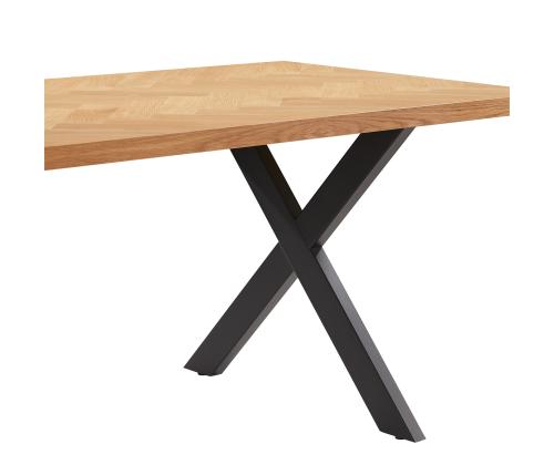 Söögilaud ROWAN 200x90xH75cm, kalasaba tamm