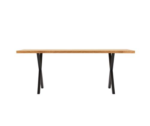 Söögilaud ROWAN 200x90xH75cm, kalasaba tamm