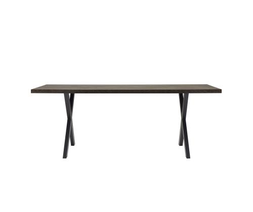 Söögilaud ROWAN 200x90xH75cm, kalasaba suitsutamm