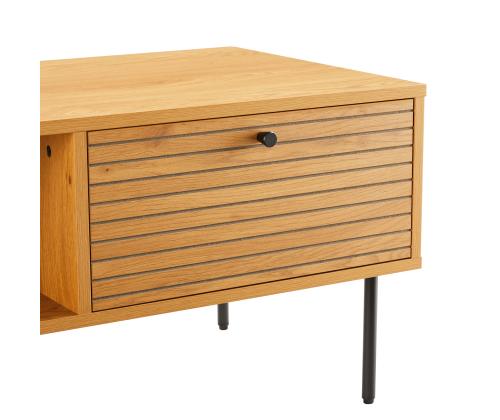 Diivanilaud LINE 100x50xH45cm, tammedekooriga melamiin