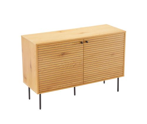 Kummut LINE 110x40xH74cm, tammedekooriga melamiin