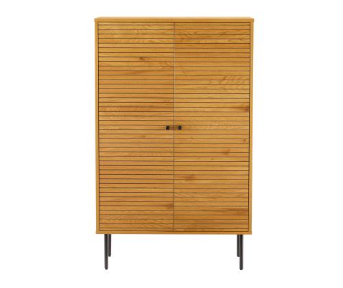 Kapp LINE 80x40xH130cm, tammedekooriga melamiin