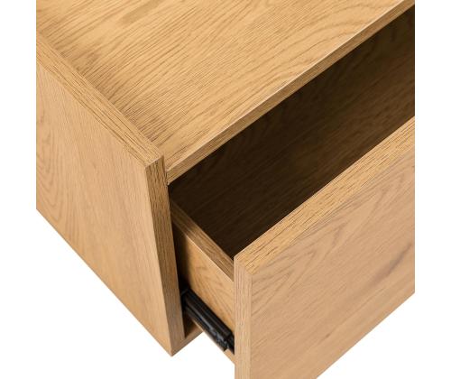 Diivanilaud SACHA 120x60xH35cm, tammedekooriga melamiin