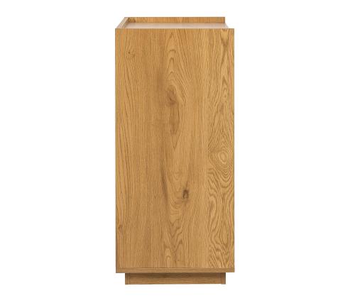 Kummut SACHA 75x40xH89cm, tammedekooriga melamiin