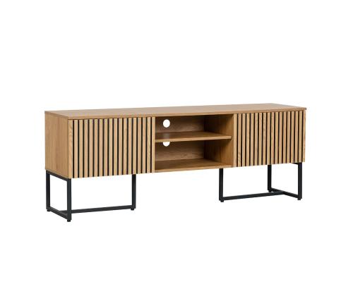 TV laud HAMPTON 160x40xH60cm, tammedekooriga melamiin