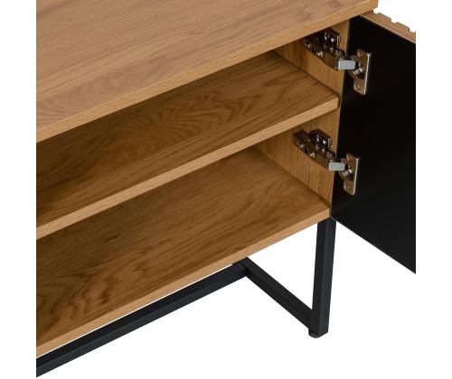 TV laud HAMPTON 160x40xH60cm, tammedekooriga melamiin