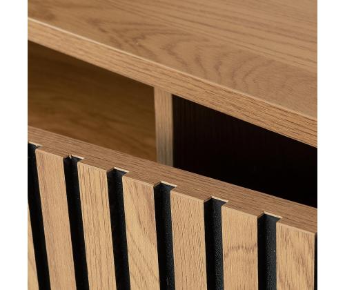 TV laud HAMPTON 160x40xH60cm, tammedekooriga melamiin