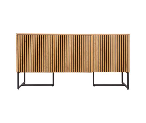 Kummut HAMPTON 160x40xH80cm, tammedekooriga melamiin