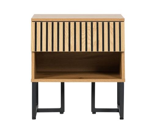 Öökapp HAMPTON 50x40xH55cm, tammedekooriga melamiin