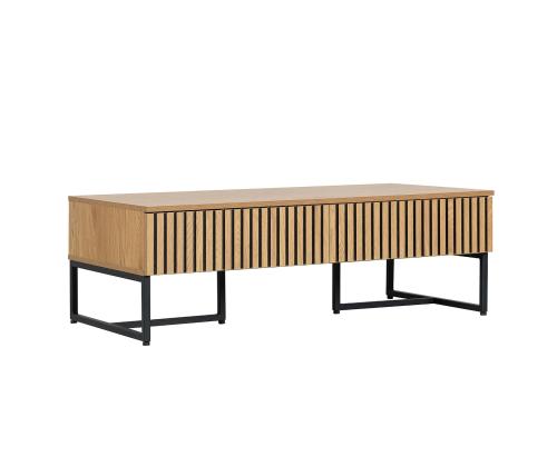 Diivanilaud HAMPTON 120x60xH40cm, tammedekooriga melamiin