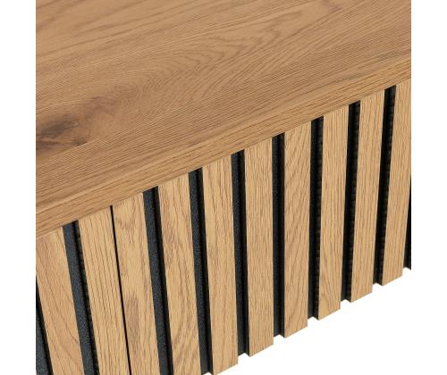 Diivanilaud HAMPTON 120x60xH40cm, tammedekooriga melamiin