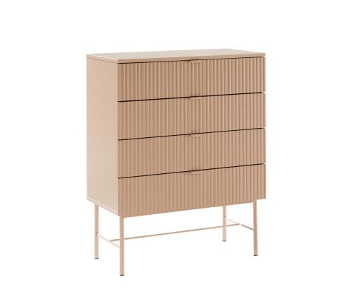 Kummut SEQUENCE 79x40xH100cm, cappuccino