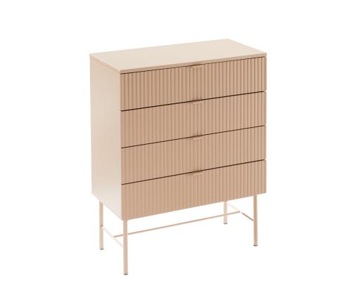 Kummut SEQUENCE 79x40xH100cm, cappuccino