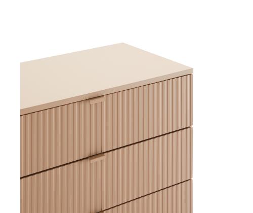 Kummut SEQUENCE 79x40xH100cm, cappuccino