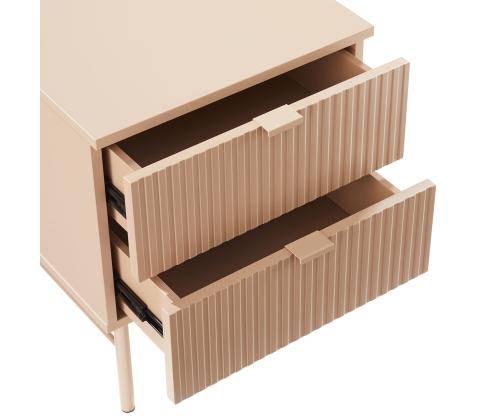 Öökapp SEQUENCE 2-sahtliga 45x40xH55cm, cappuccino