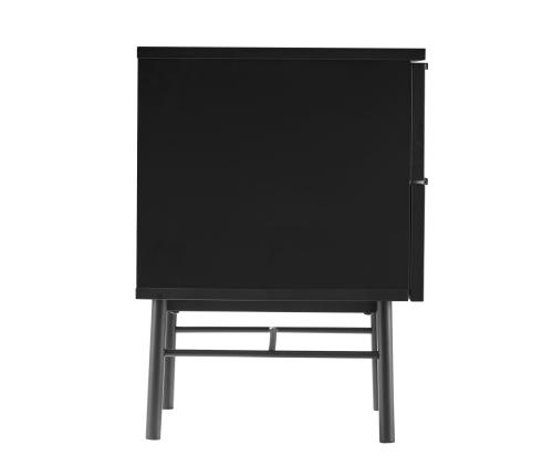 Öökapp SEQUENCE 2-sahtliga 45x40xH55cm, must