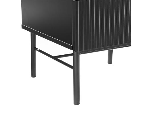 Öökapp SEQUENCE 2-sahtliga 45x40xH55cm, must