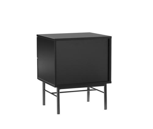 Öökapp SEQUENCE 2-sahtliga 45x40xH55cm, must